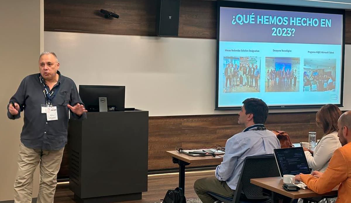 Francisco Racionero evento Partner to Partner Latam