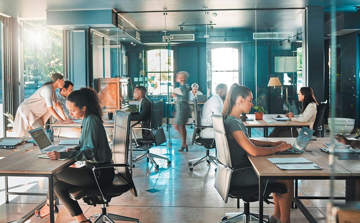 lugar de trabajo seguro Modern Work and Security Usage