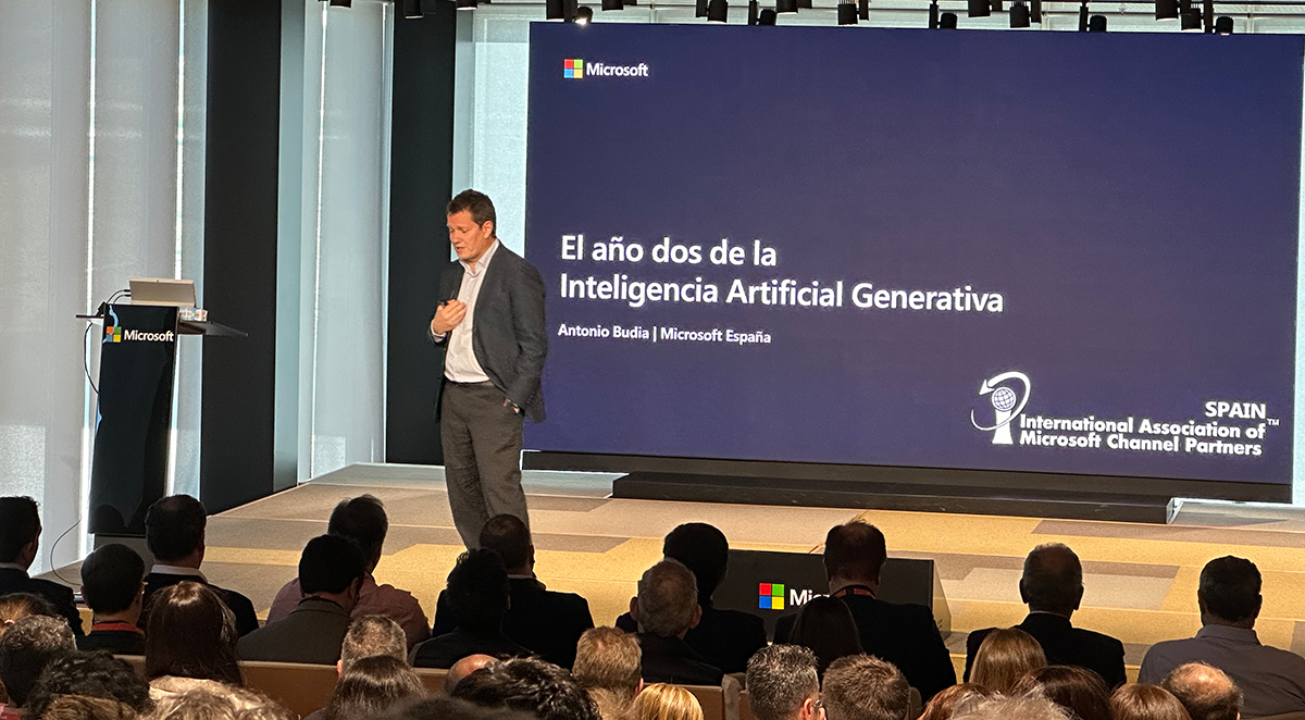 Antonio Budia en la Asamblea General de la IAMCP Spain 2024