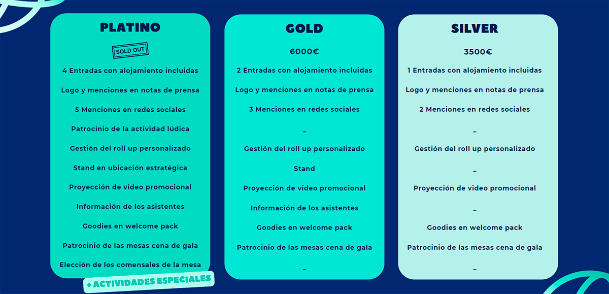 plan de patrocinio XV Evento IAMCP Spain