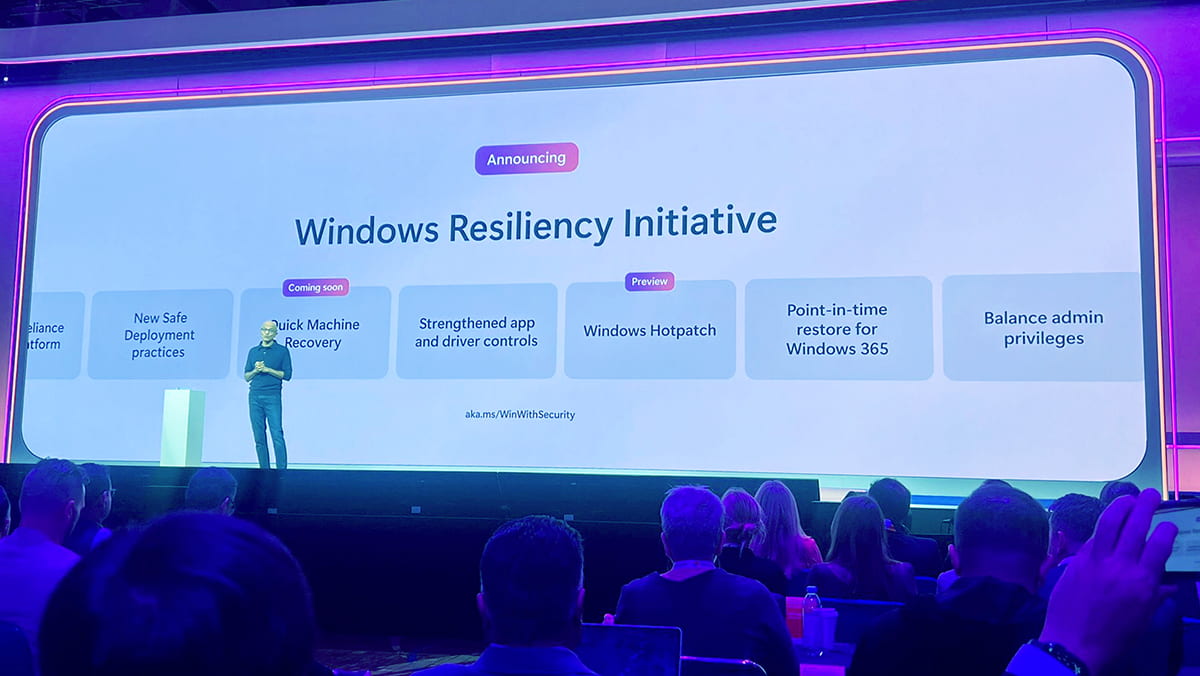 Windows Resiliency Interactive en Microsoft Ignite 2024